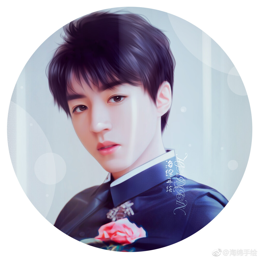 #王俊凯#+#TFBOYS王俊凯#+#TFBOYS#+cr海绵手绘