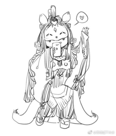  ＃阴阳师玉藻前＃图片出自微博以及水印，转侵删。