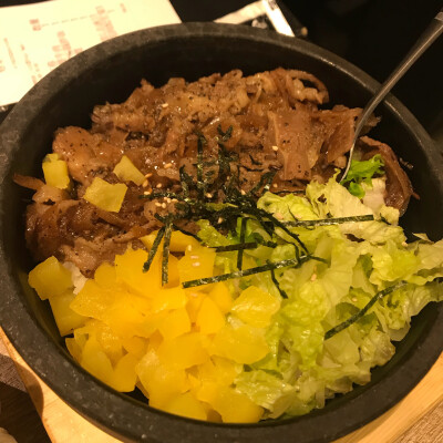 新石器烤肉 拌饭