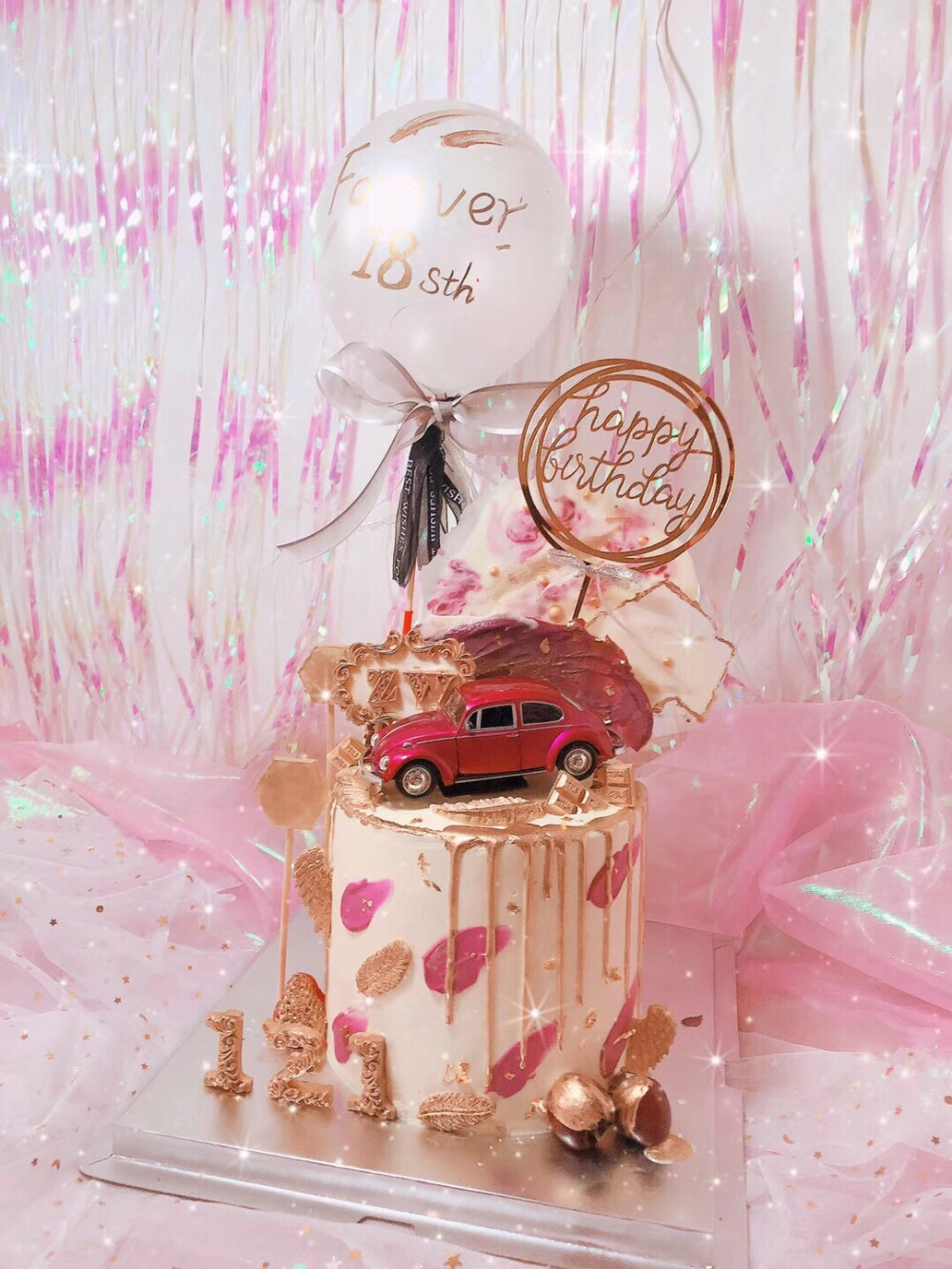 美美的蛋糕，各种爱