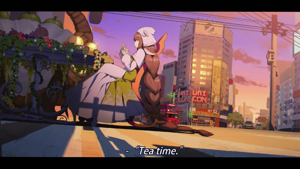 永远的七日之都~缪雅
“tea time”
侵删致歉