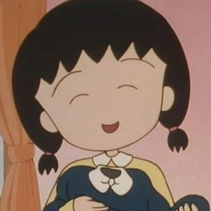 卡通头像小丸子姐姐