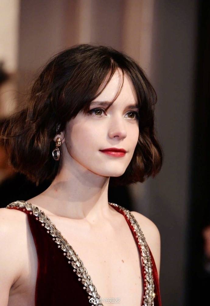 Stacy Martin 短发 欧美 女神