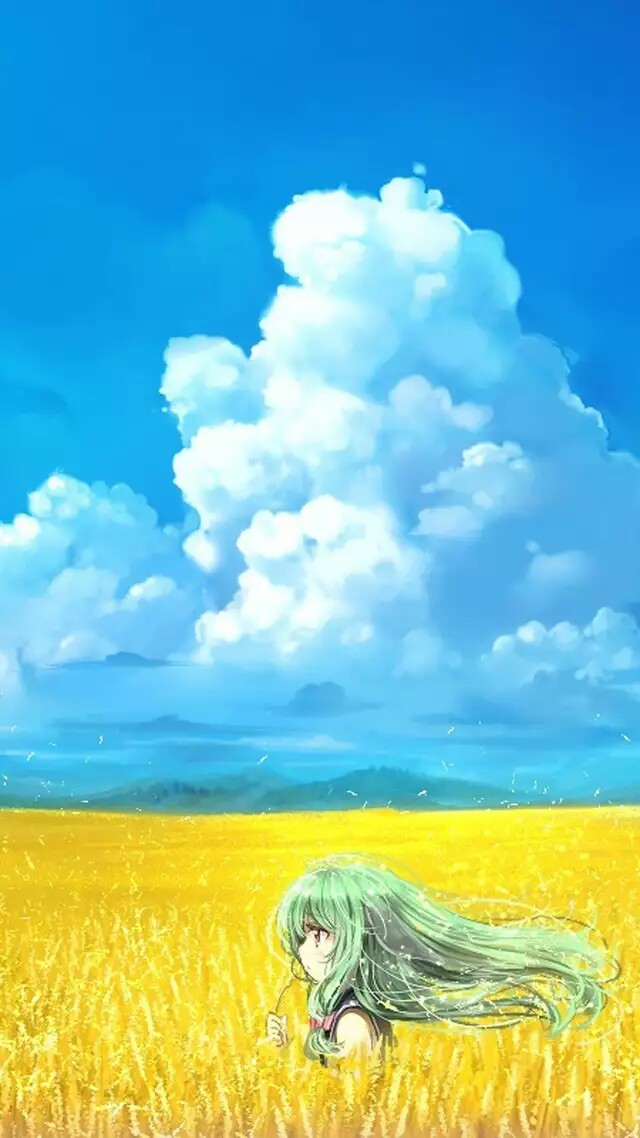 花海蓝天白云二次元少女赞评论更多所有评论你也来说些什么吧