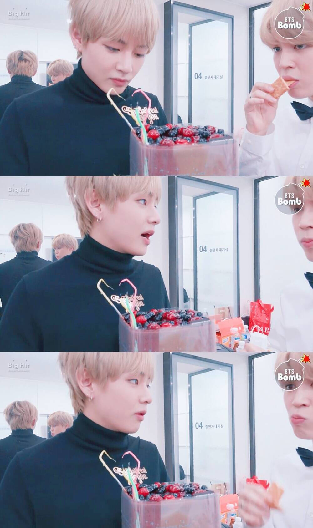 防弹少年团 Vmin 95line 酒舞