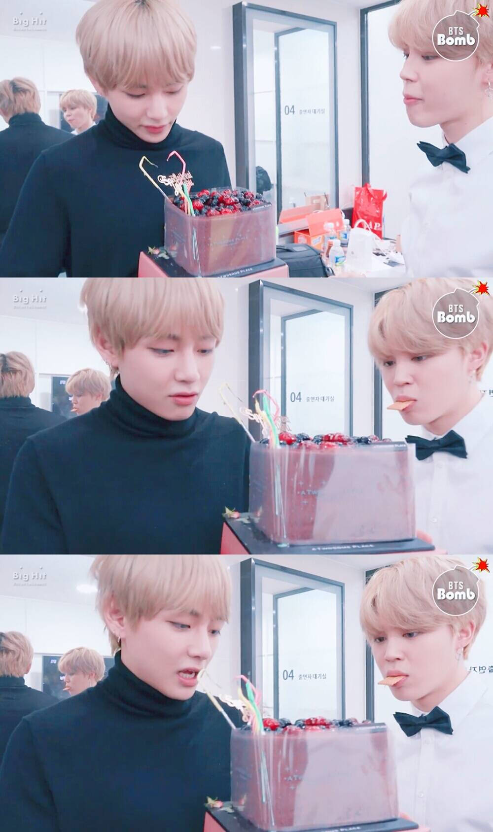 防弹少年团 Vmin 95line 酒舞