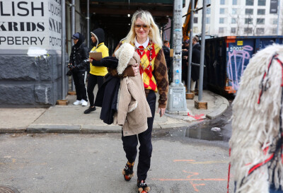 纽约时装周街拍