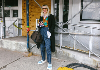 纽约时装周街拍