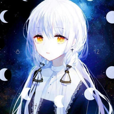 【最可爱动漫】可爱 星空 女孩