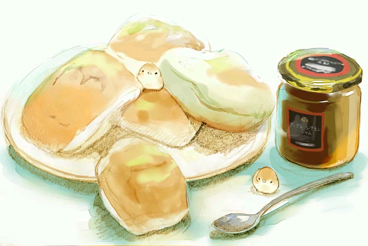 美食 手绘