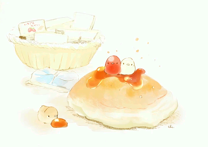 美食 手绘