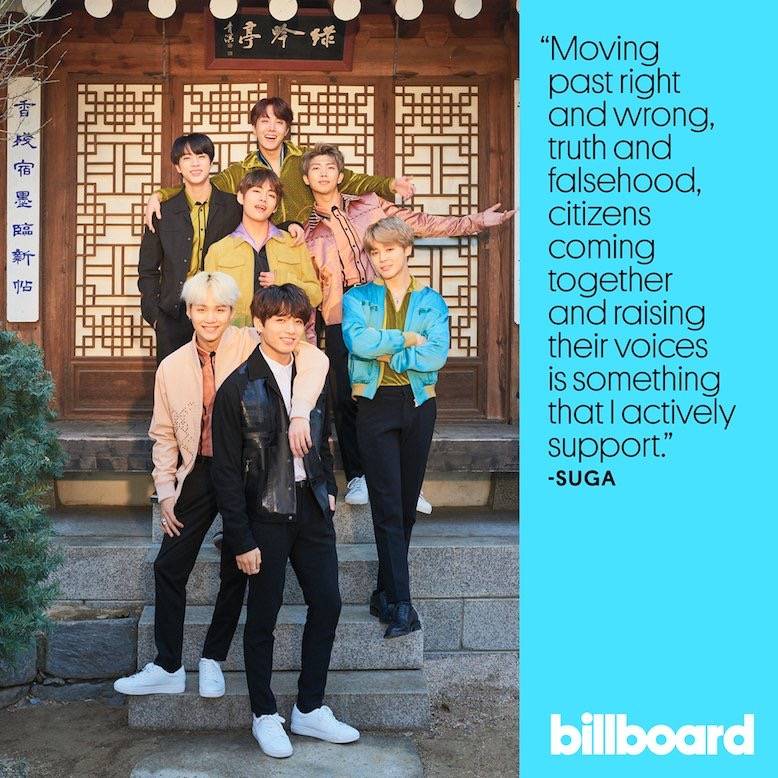 180216 billboard更新防弹相关