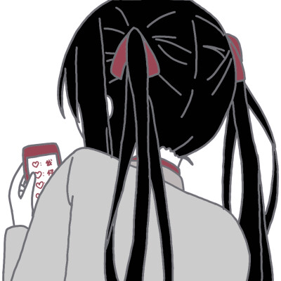 是少女心啦!:软妹头像(◕ω<)☆+自描:你们的枕