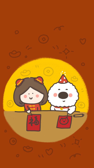 Happy New Year 2018 新年快乐 除夕 新年壁纸 新年愿望 新年祝福 春节壁纸 素材(◕‿◕✿