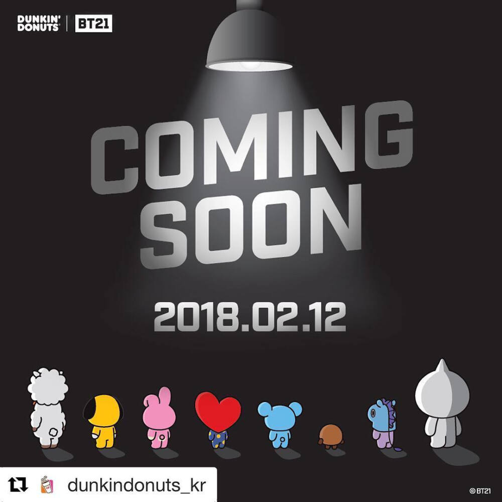 BT21
Van
Koya
RJ
Shooky
Mang
Chimmy
TATA
Cooky