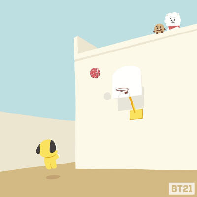 BT21
Van
Koya
RJ
Shooky
Mang
Chimmy
TATA
Cooky