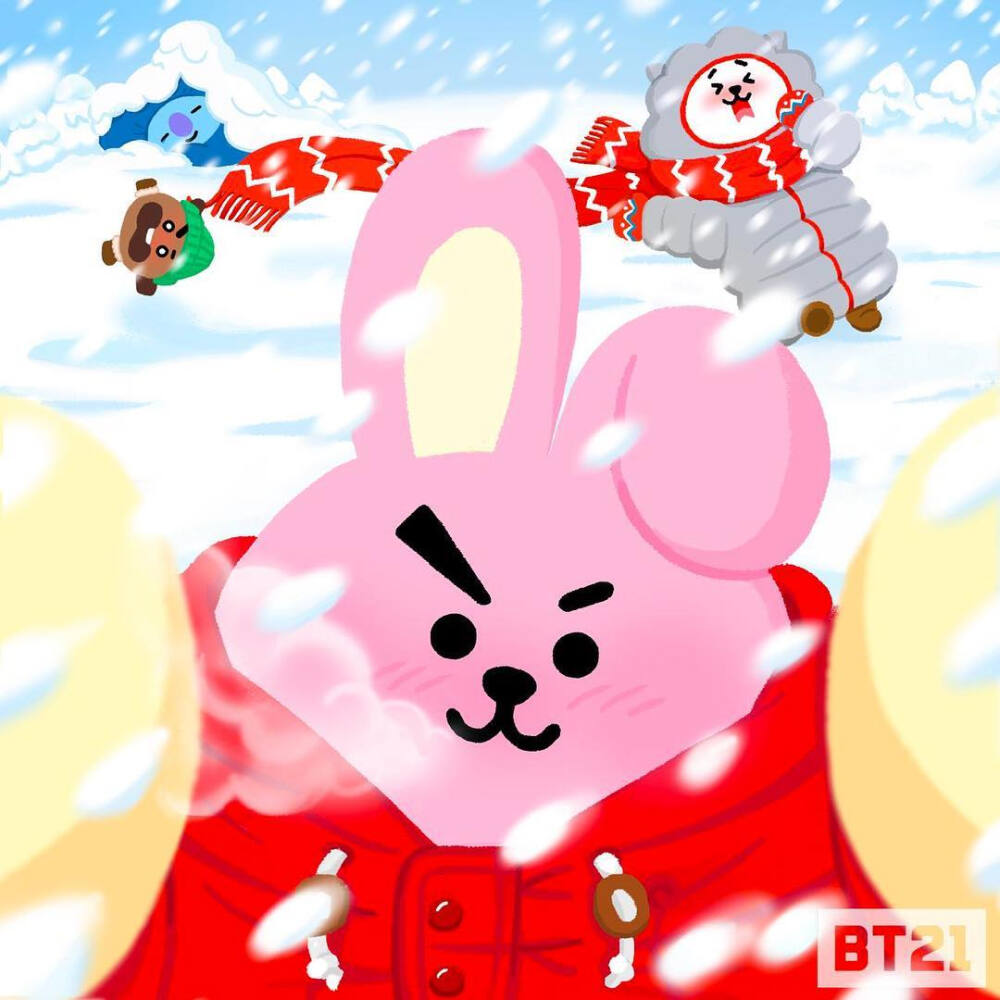 BT21
Van
Koya
RJ
Shooky
Mang
Chimmy
TATA
Cooky