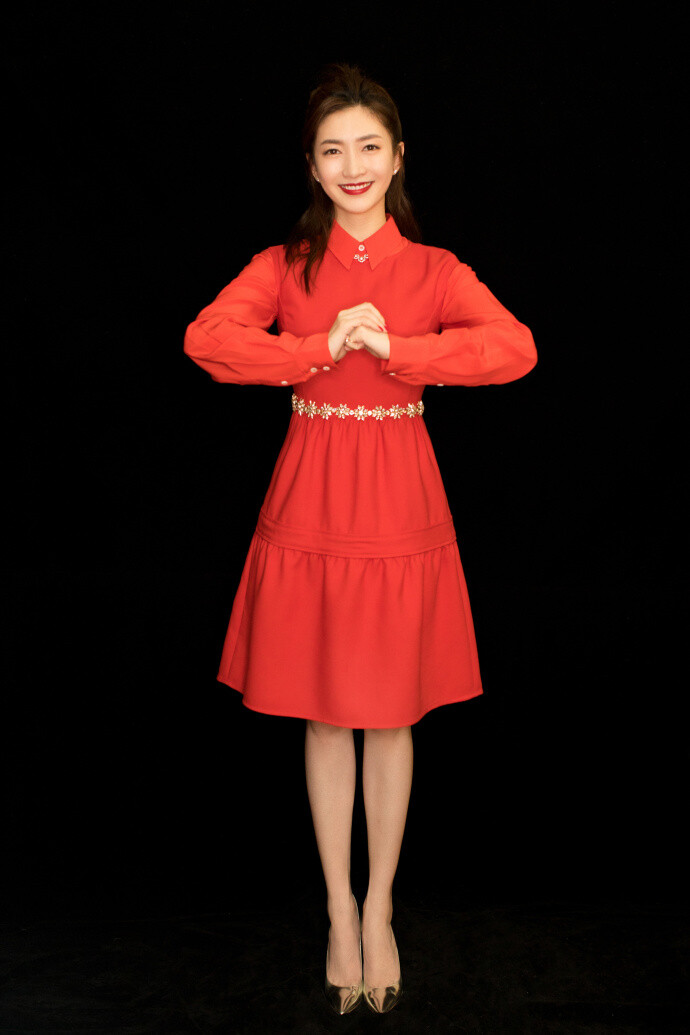 江疏影 助阵2018中央电视台春节联欢晚会