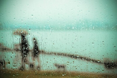  最沉重的莫过于冬雨。她是那么冷峻，那么愀然，在咚咚的阵雨中追溯往昔，将勾起你逝去的惆怅，还有依恋的良宵。