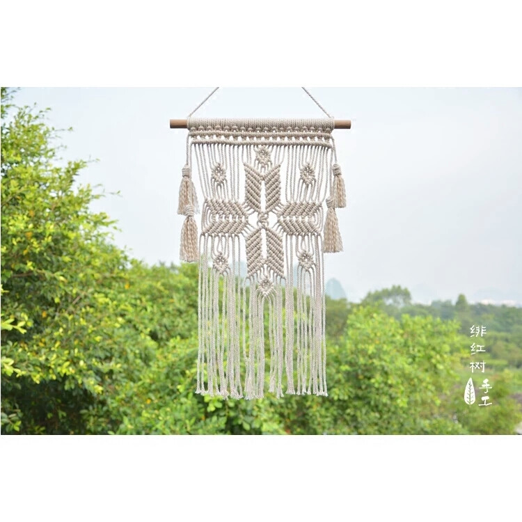 波西米亚风 挂毯 装饰 白墙 手工