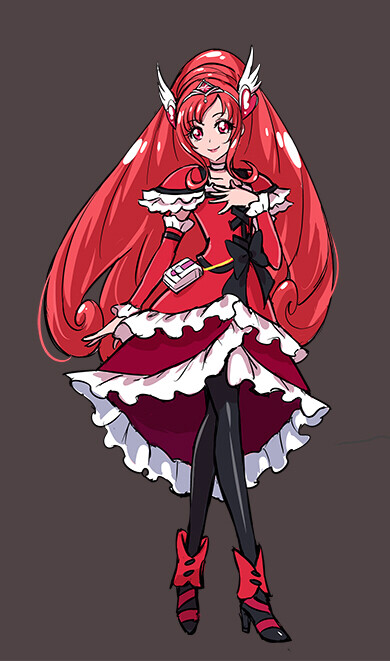 光之美少女人物服装圆亚久里心跳东刹那fresh