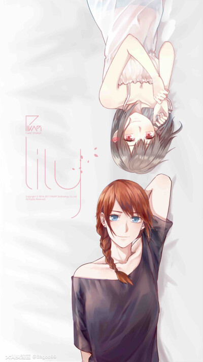 自截漫画，Lily，大角虫漫画。