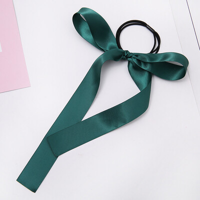 迪丽热巴同款发饰超仙缎带蝴蝶结长飘带丝带发绳头饰发带头绳发圈