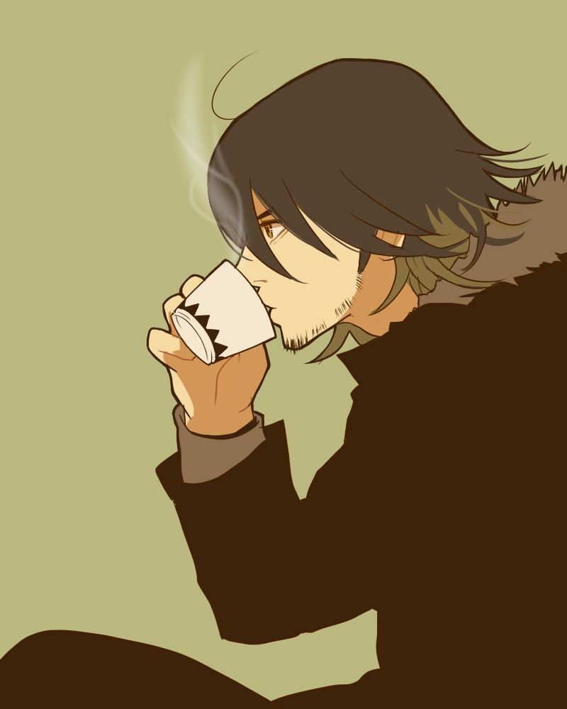 刀剑乱舞 刀剑男士 打刀红茶系列 长曾祢虎彻 绘师:優起(pixiv id=