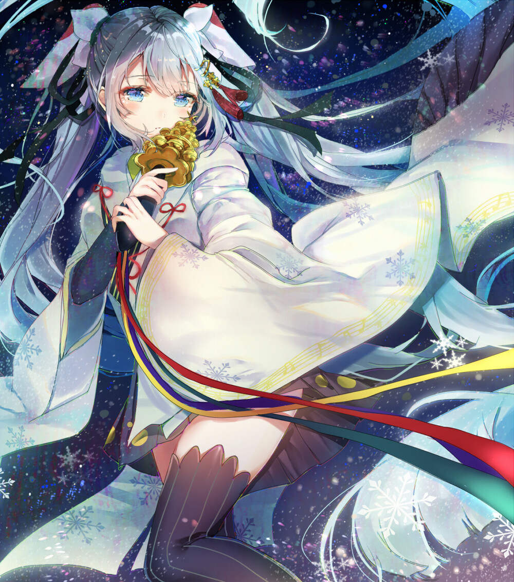 VOCALOID 初音未来 雪未来2018 绘师：三年B组のsanaeさん（pixiv id=3990881） 本作品pixiv id=67314971