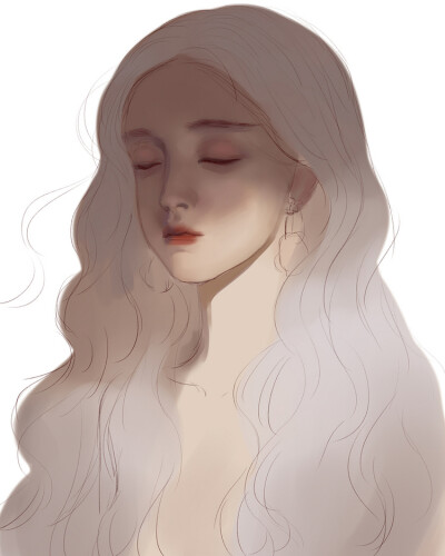 插画·欧美·黑白·复古