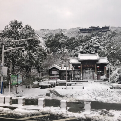 城墙雪景