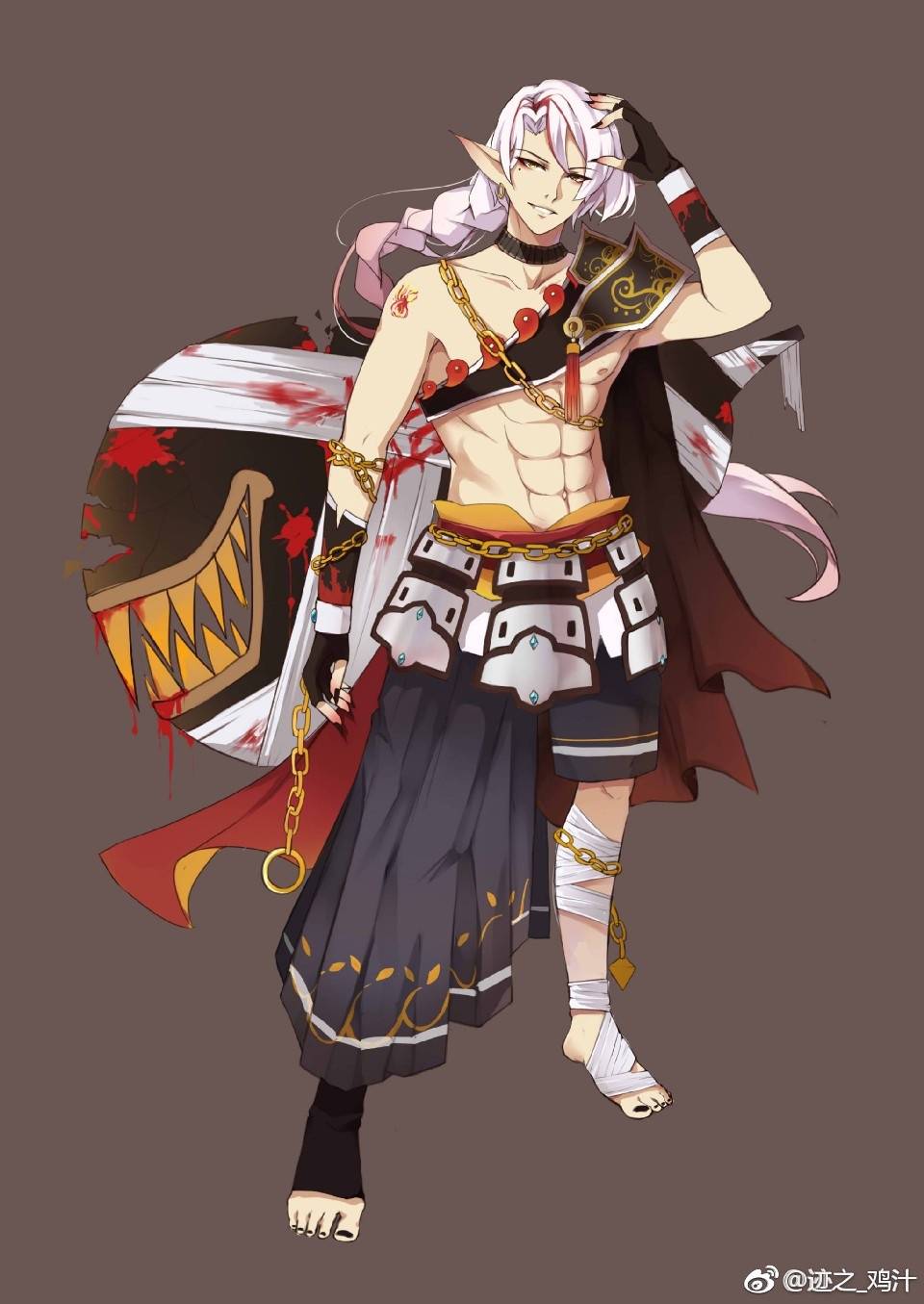 阴阳师酒吞童子百绘罗衣