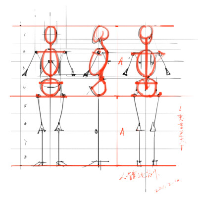 绘画参考+人体解剖、骨骼结构