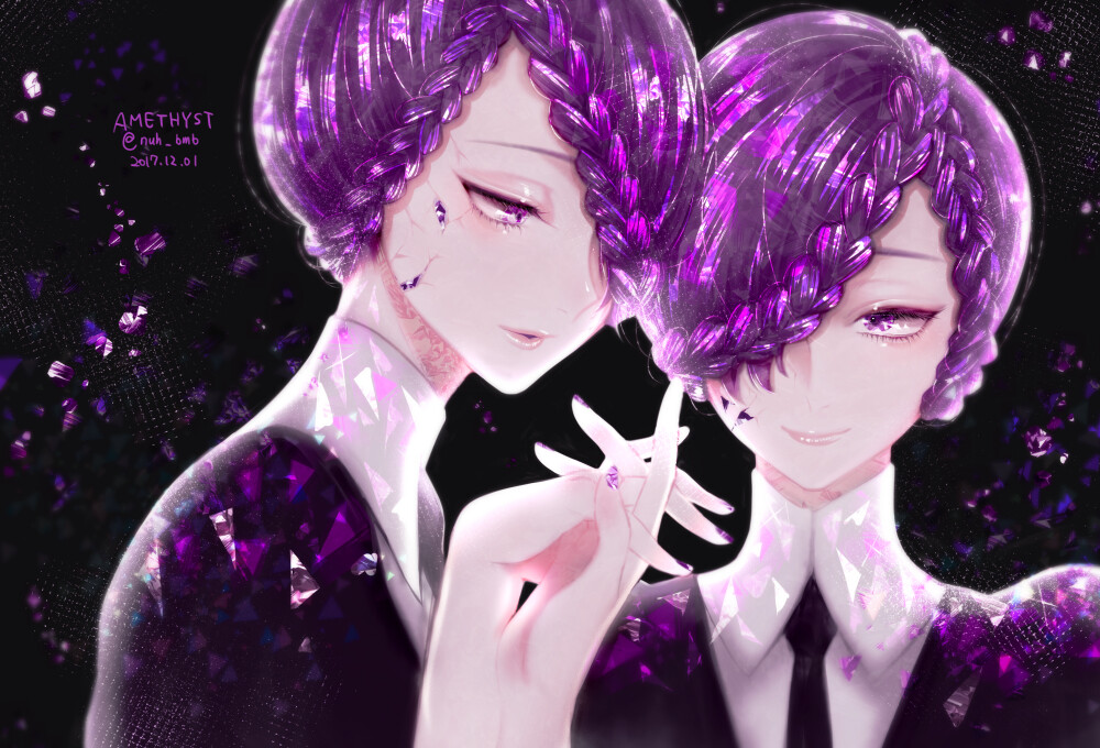 宝石之国紫水晶8433