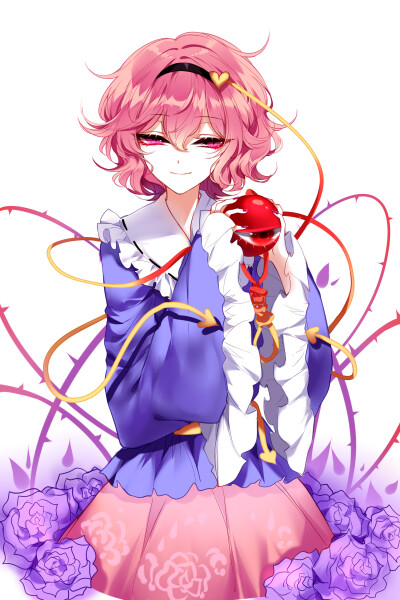 Tags: Fanart, Touhou, Komeiji Satori, Pixiv, Fanart From Pixiv, Sheya