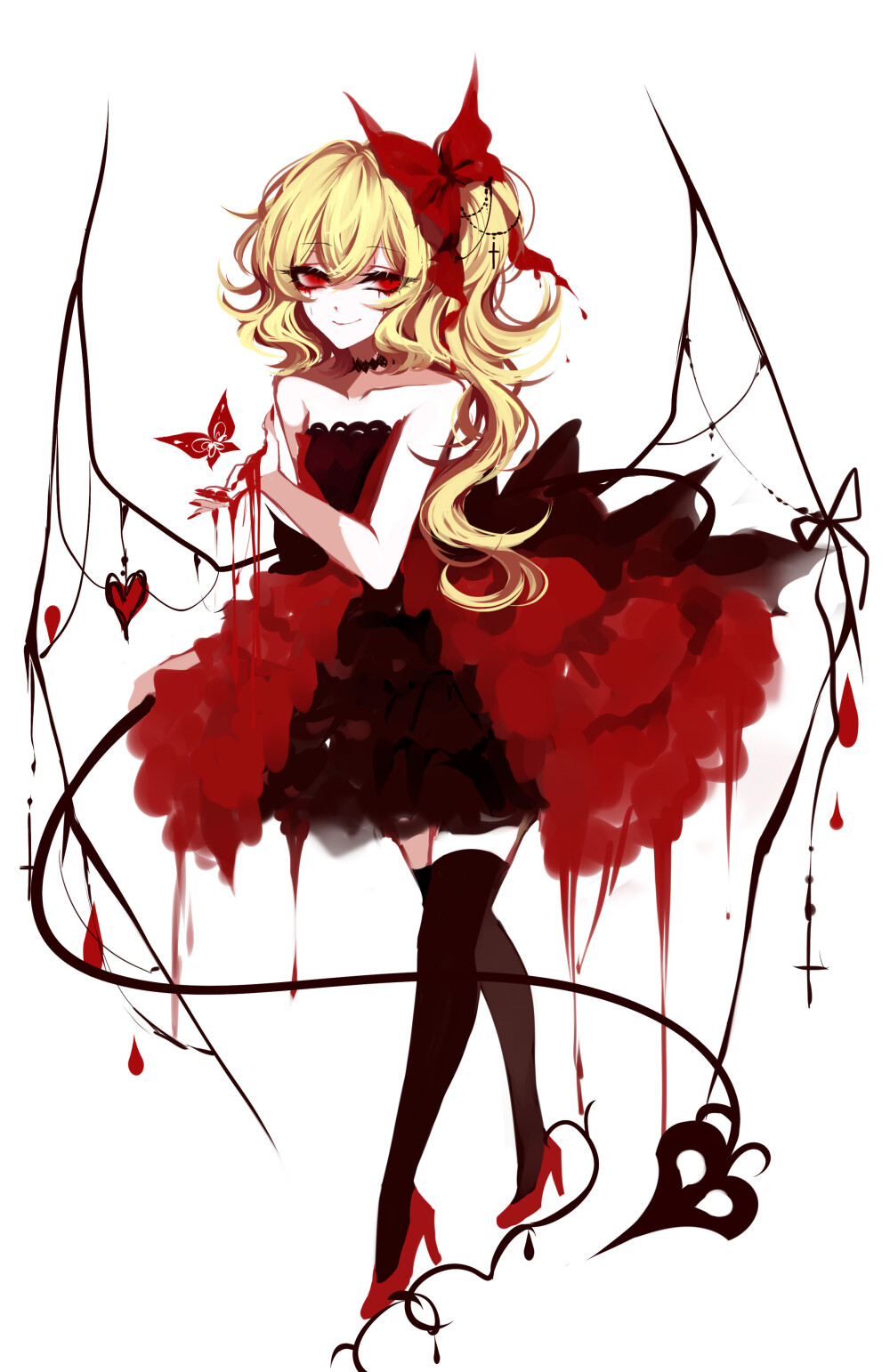 Tags: Fanart, Touhou, Flandre Scarlet, Pixiv, Fanart From Pixiv, Sheya