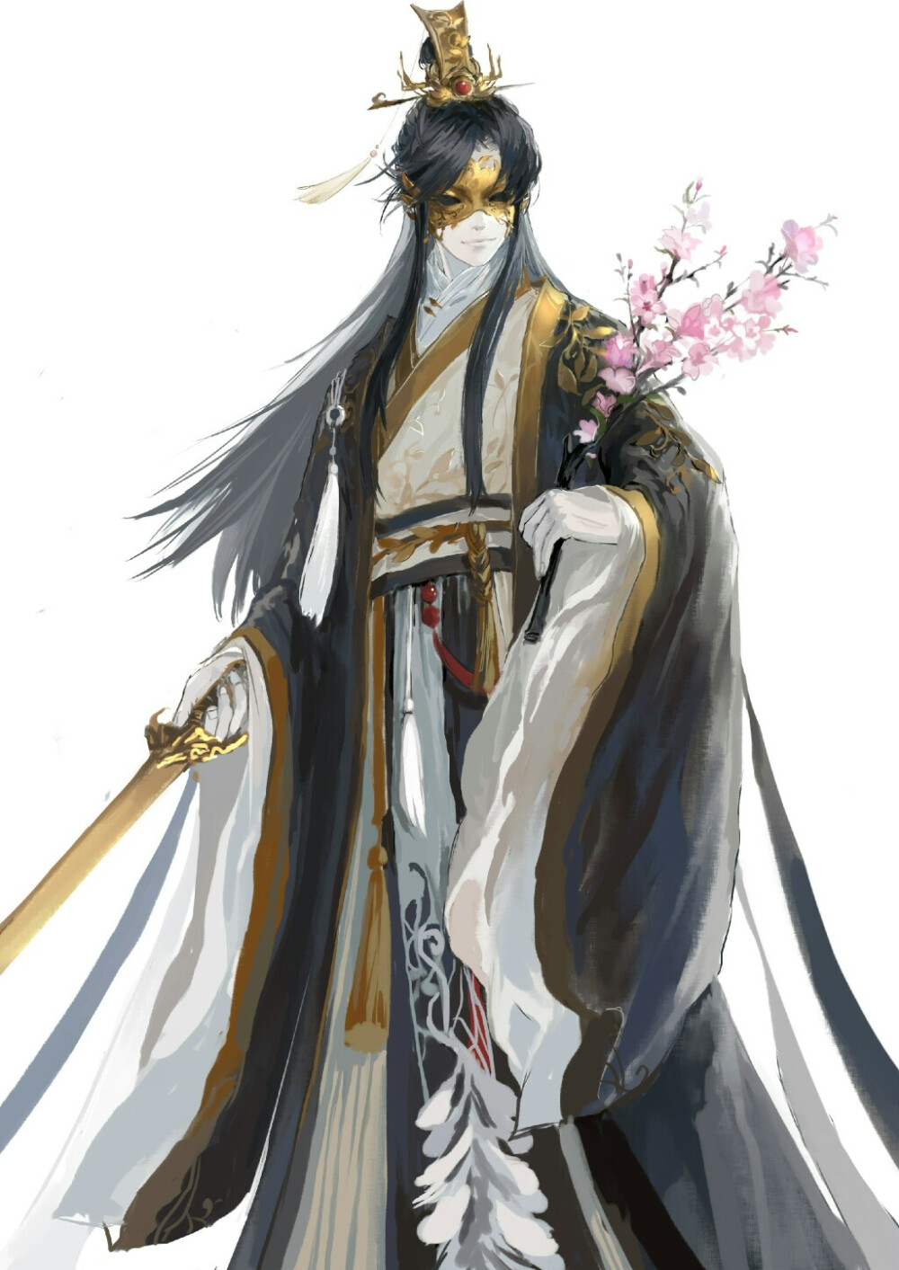 画师@怪三木 天官赐福 谢怜 花冠武神