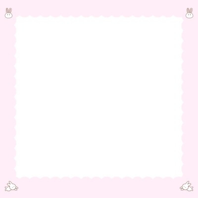 少女心二维码边框素材