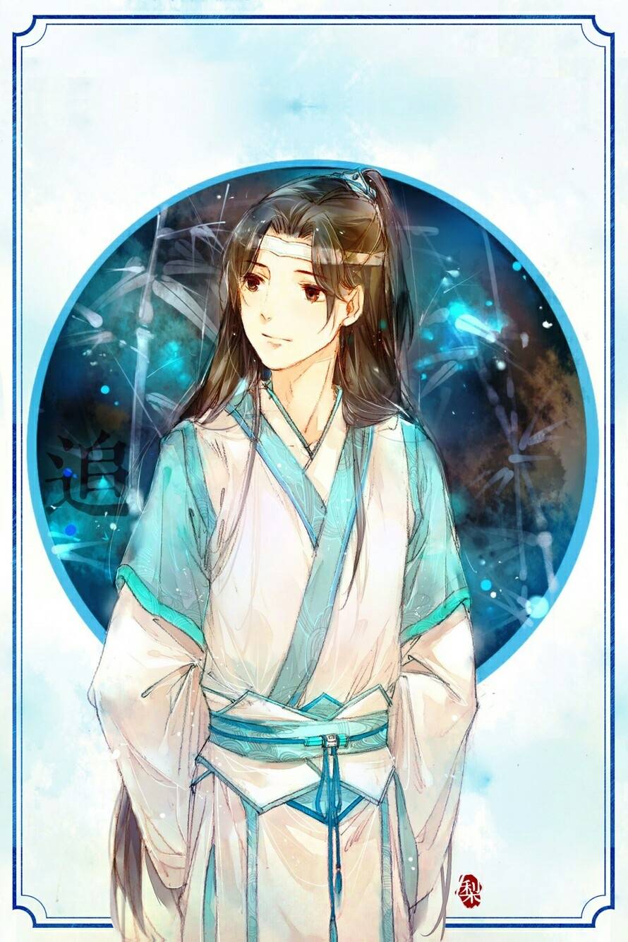 古风 魔道祖师 蓝思追 蓝愿 画师:一颗秃梨