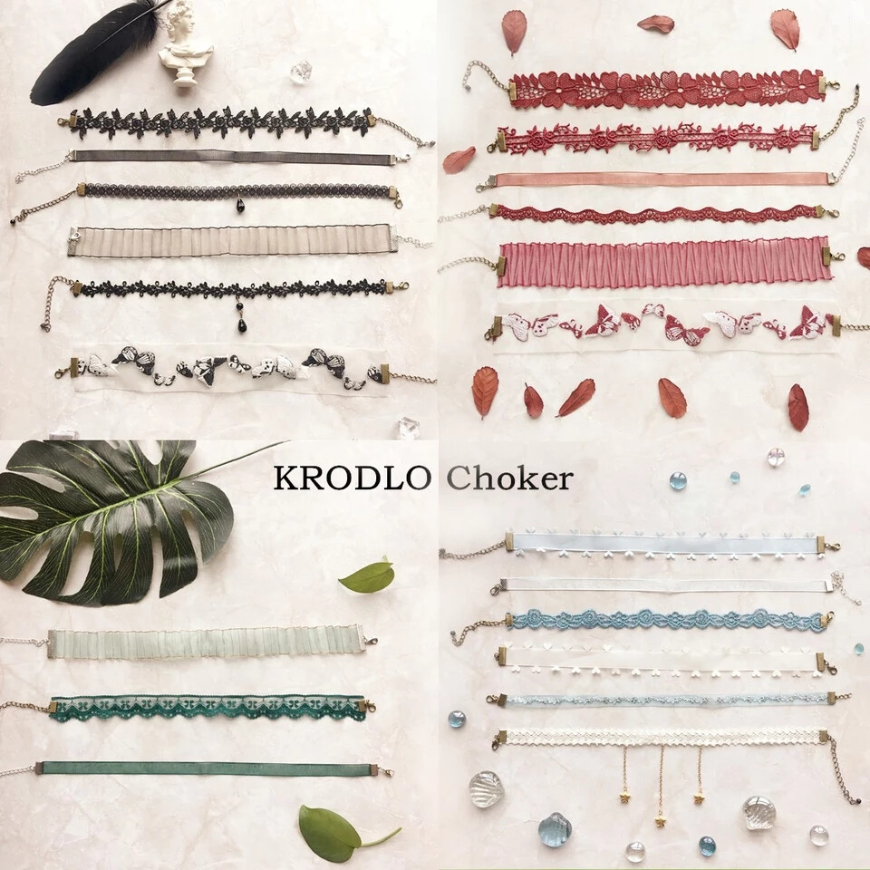 ● krodlo ●【合集68】女神choker项圈 丝绒 蕾丝 刺绣 项链颈链