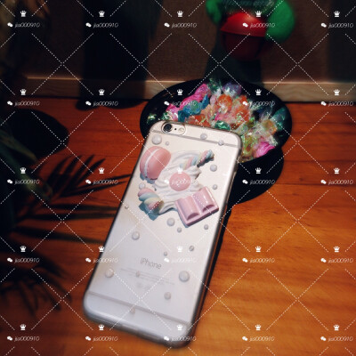 DIY手机壳 奶油粉色马卡龙系手机壳（这是第一个奶油手机壳♥️）