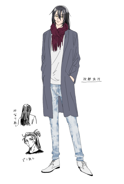 刀剑乱舞
刀剑男士私服系列
次郎太刀
画师id：56295637