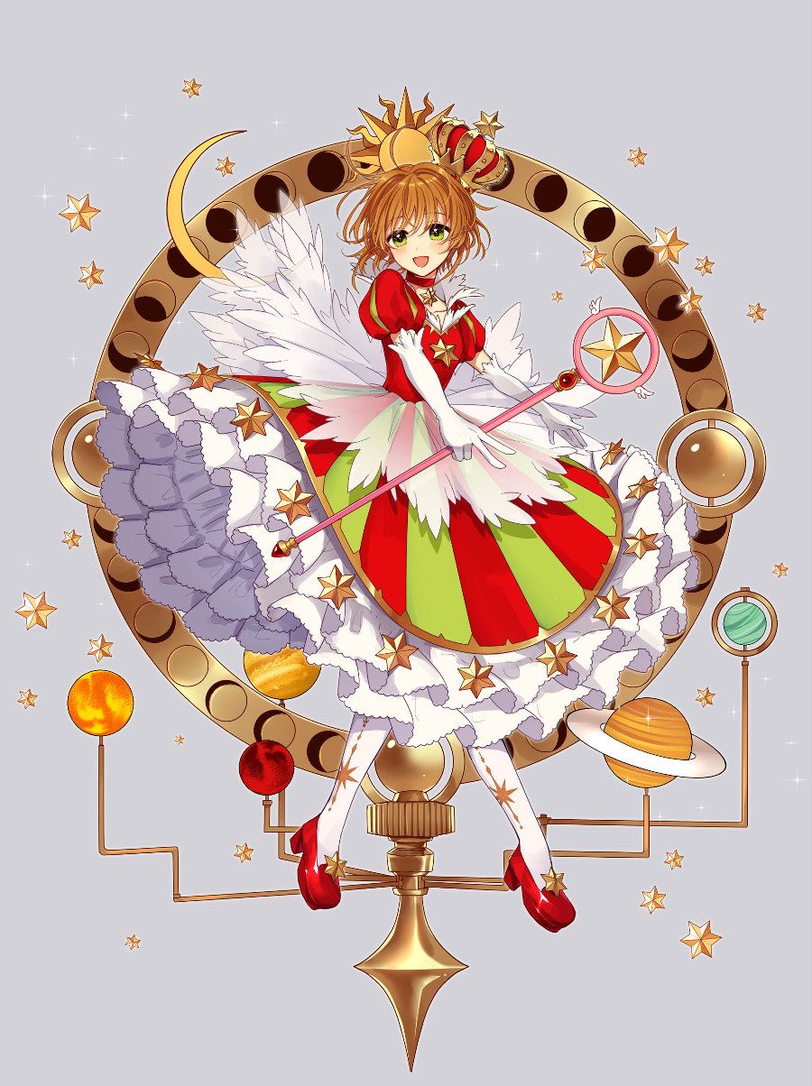 魔卡少女樱小可美图