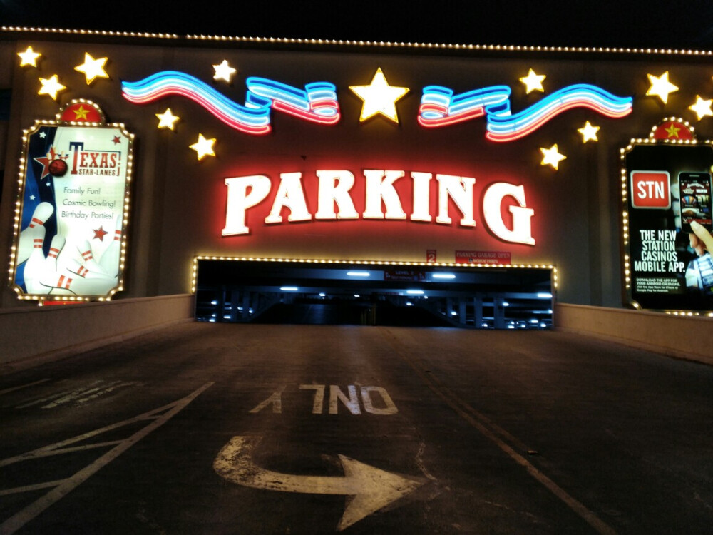 Texas station hotel！please park here