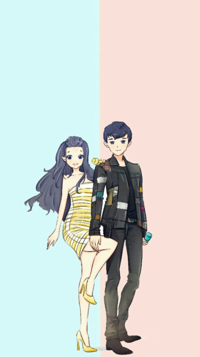 自制张杰谢娜隔离区聊天背景