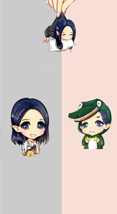 自制谢娜隔离区聊天背景