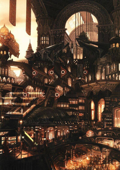 画师帝国少年的作品！1976年出生的一位实力派画师，从事过动画制作、插画、游戏设定等各种不同的工作。
在设定方面才能卓著，自创了架空的舞台“帝国町”，笔名就来源于此。 多年来细致缜密的器物设定和色彩鲜艳构图…