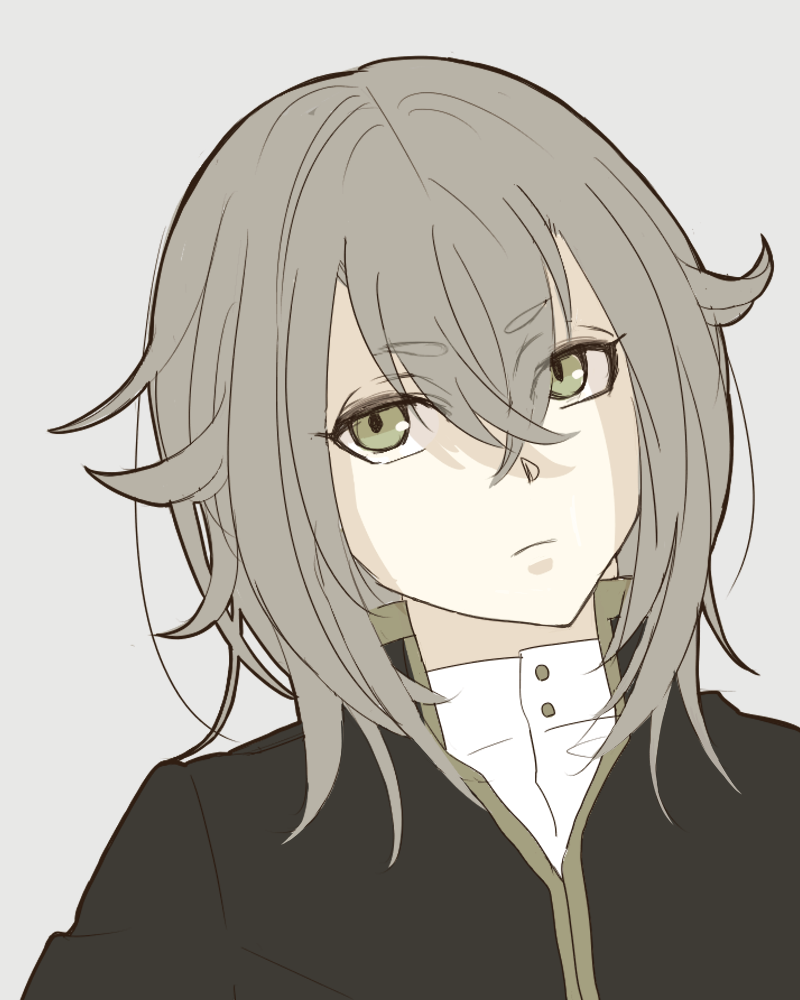 刀剑乱舞 刀剑男士 发型系列-长发 萤丸 绘师:優起(pixiv id=12104609