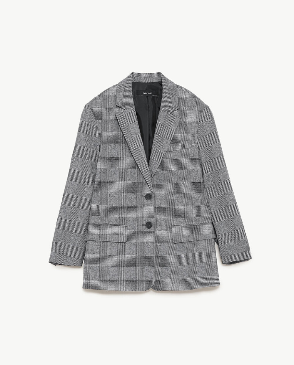 zara格纹西装外套02753023802