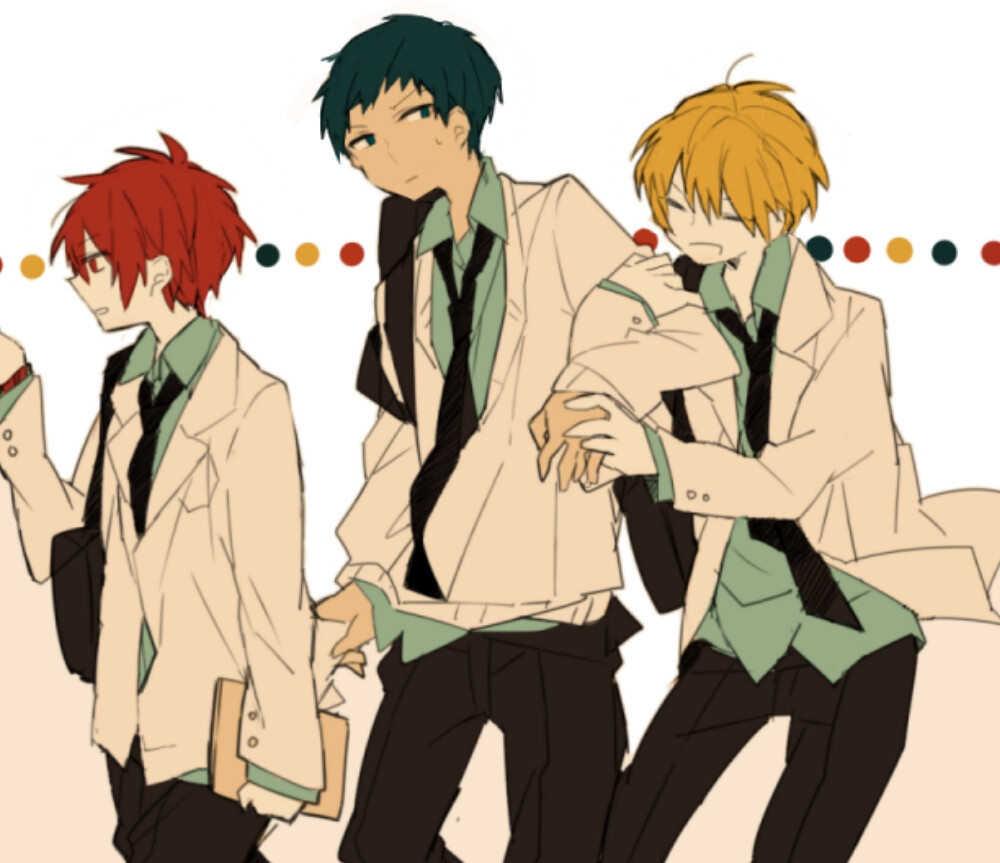 黑子的篮球赤司征十郎青峰大辉黄濑凉太